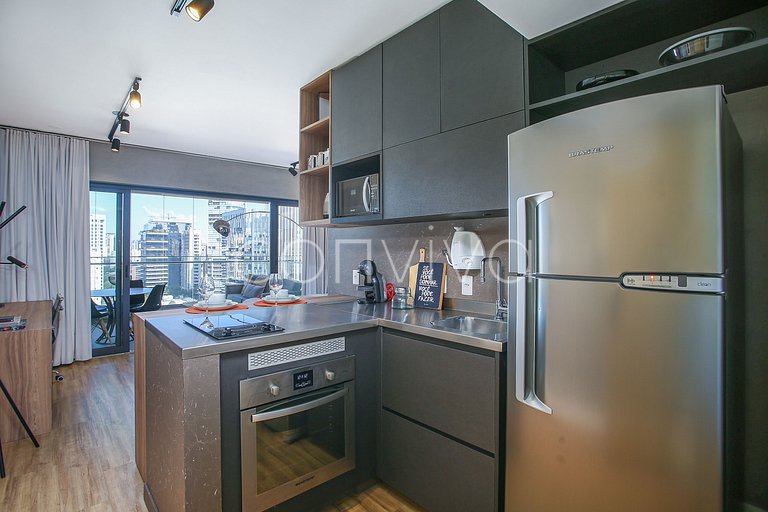 FI151 Apartamento fabuloso do Forma Itaim