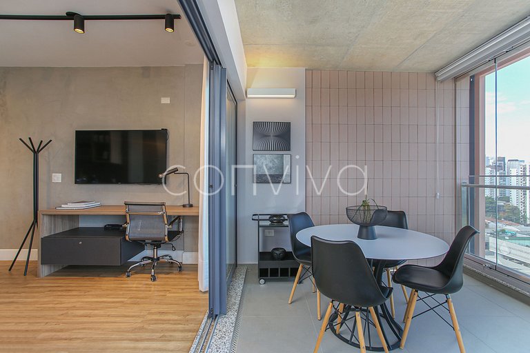 FI151 Apartamento fabuloso do Forma Itaim