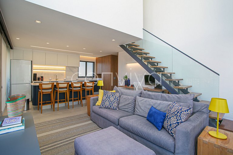 HI021 Duplex no Huma Itaim | Design exclusivo