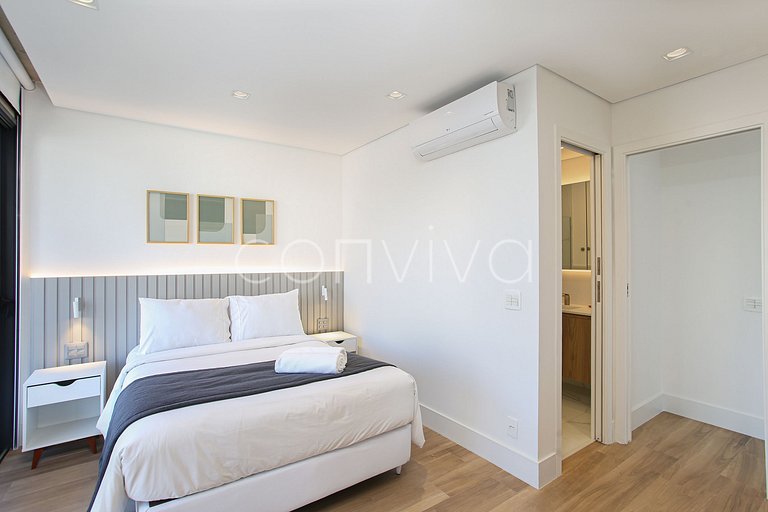 HI021 Duplex de design exclusivo no Huma Itaim