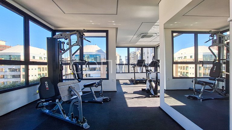 WM031 Apt c/ AC, cozinha equipada e Wi‑Fi | Moema