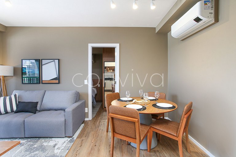 FEP125 Apartamento novo em Pinheiros