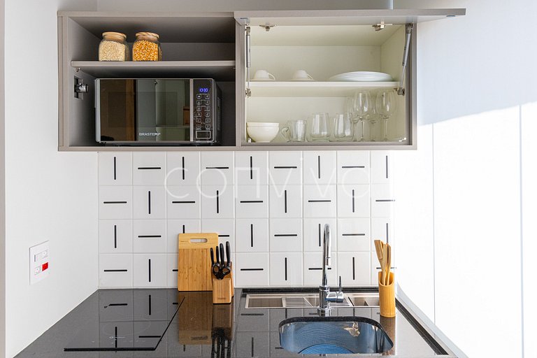 DSG0911 Apt no Itaim | Piscina, lava & seca e wifi