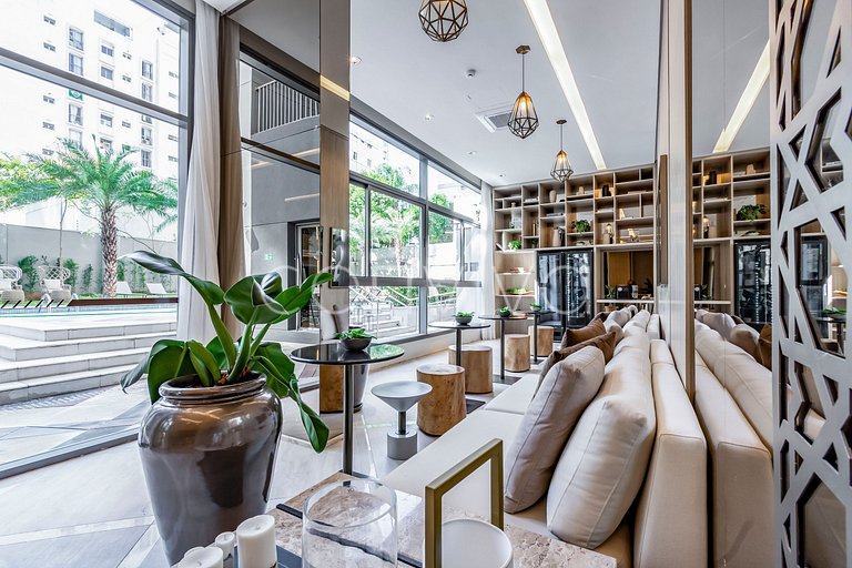 ZJ0304 Beautiful and complete studio near Paulista