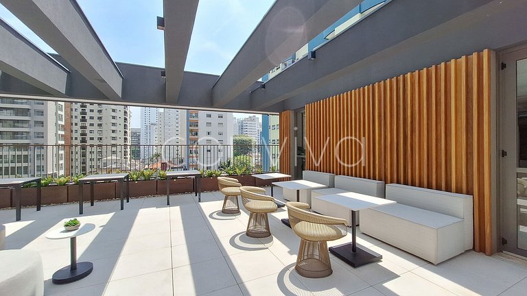 ZJ0304 Beautiful and complete studio near Paulista