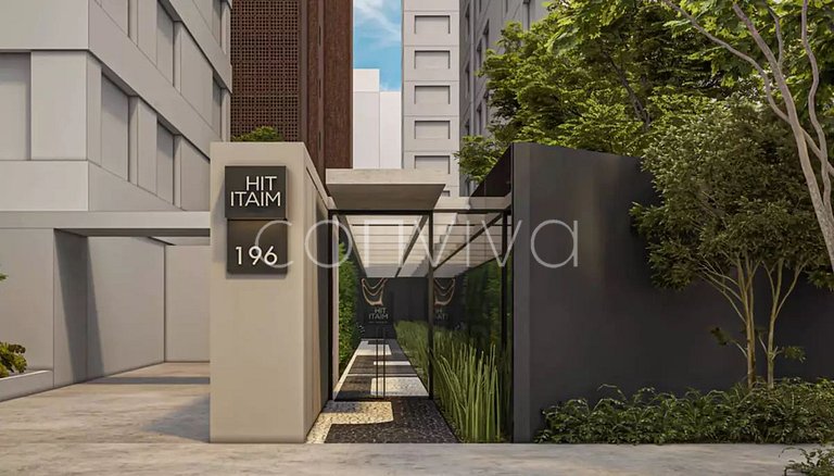 HIT041 Amazing studio in the heart of Itaim Bibi