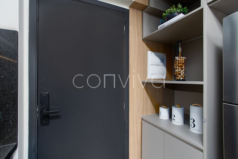 HIT041 Amazing studio in the heart of Itaim Bibi