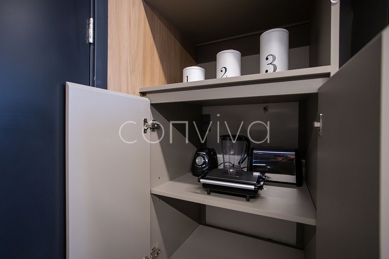 HIT041 Amazing studio in the heart of Itaim Bibi