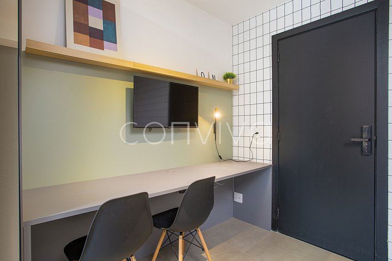 ONI0701 Studio novo próximo a estação Moema