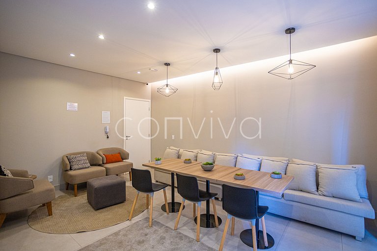 FC602 Frei Caneca | Próx à Av. Paulista | 35m²