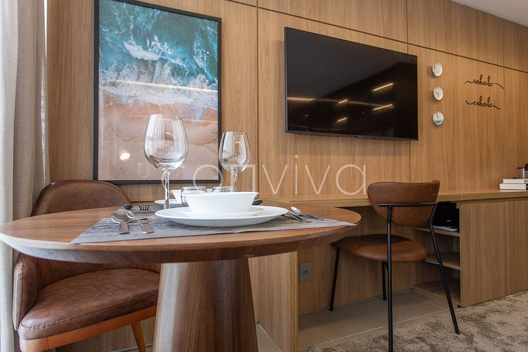 HIT041 Amazing studio in the heart of Itaim Bibi