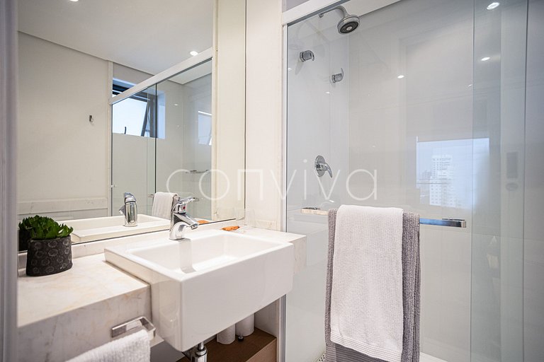 FI143 Forma Itaim: Studio premium c/ vista livre