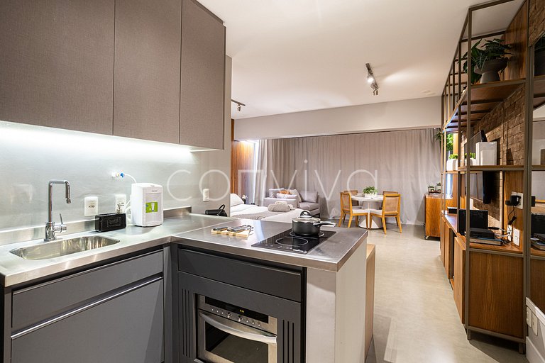 FI143 Estupendo apartamento en Forma Itaim
