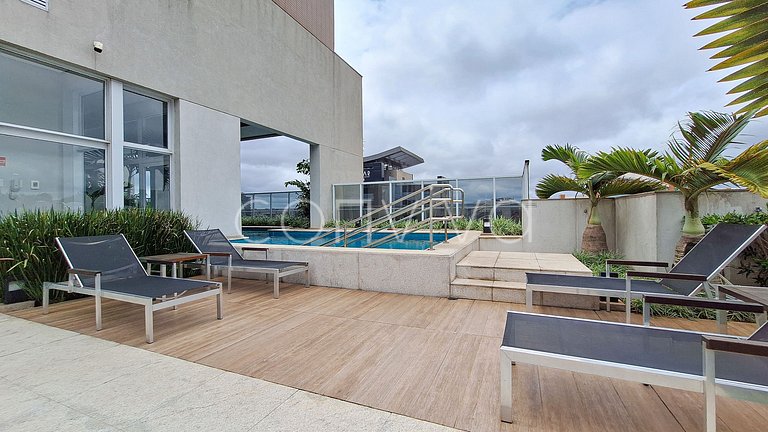 HOE1201 Piso de alto nivel en Vila Olímpia