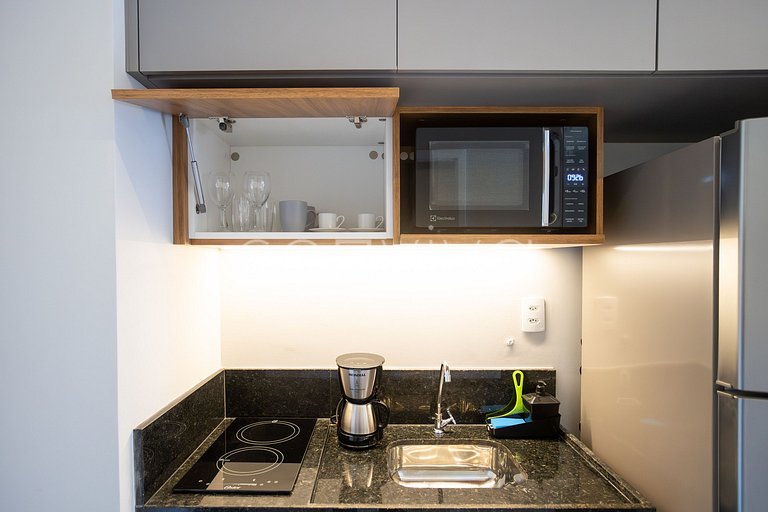 NOP609 Studio c/ varanda prox. ao Allianz Park