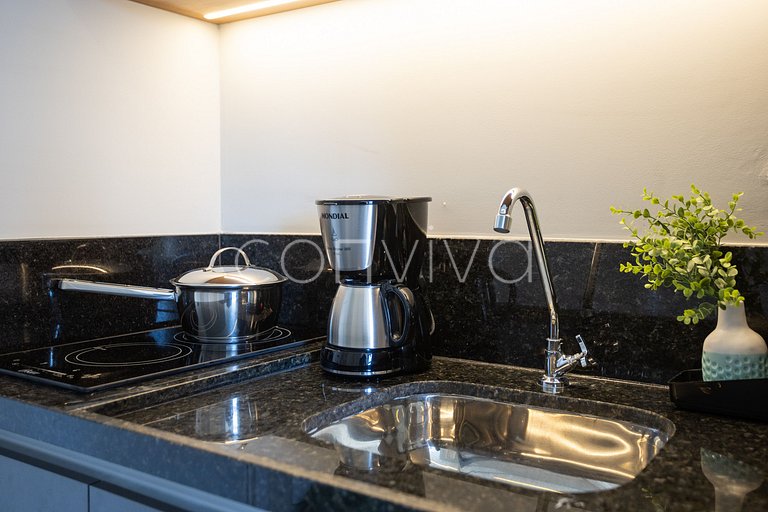 NOP609 Studio c/ varanda prox. ao Allianz Park