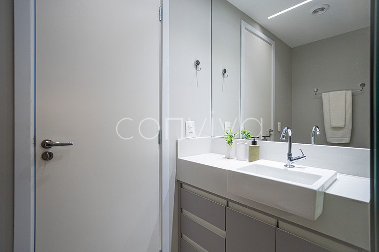 NOP609 Studio c/ varanda prox. ao Allianz Park