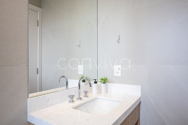 FEP184 Vista incrível 18º andar | Pinheiros | 48m²