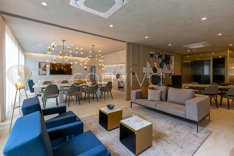 DOU1008 Itaim Bibi | Wifi | Piscina & Academia