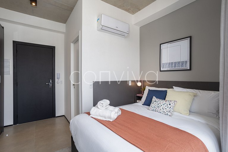 VNU2210 Estudio completo cerca de la Av. Paulista