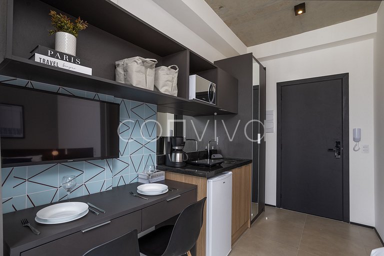VNU2210 Estudio completo cerca de la Av. Paulista