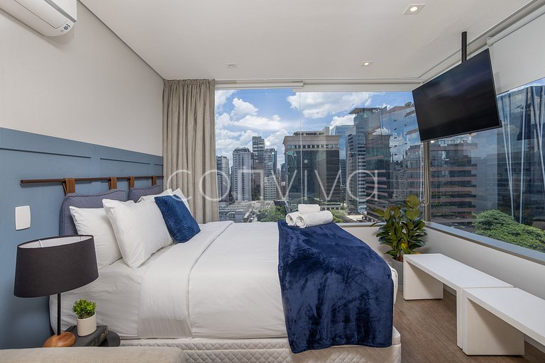 VNFL141 14º c/ vista livre | Vila Olímpia | Vaga