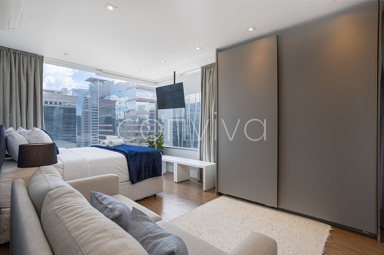 VNFL141 14º c/ vista livre | Vila Olímpia | Vaga
