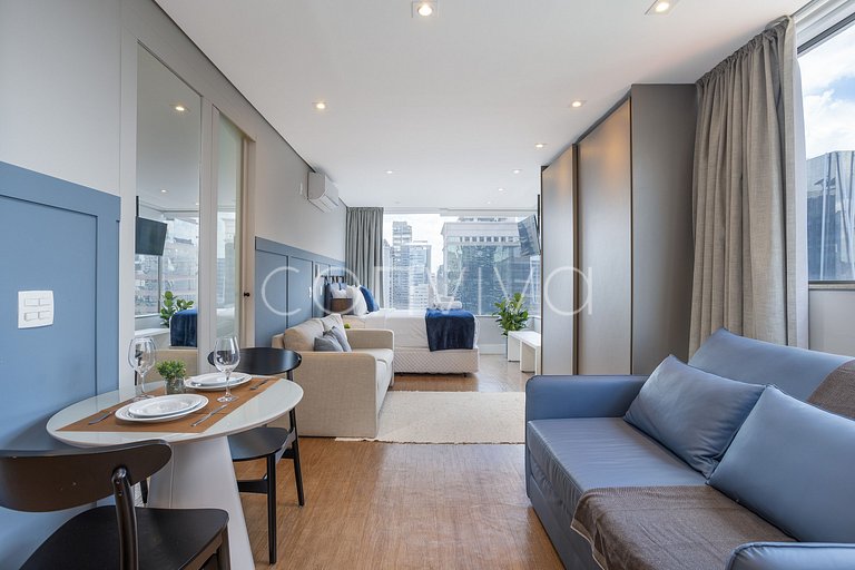 VNFL141 14º c/ vista livre | Vila Olímpia | Vaga