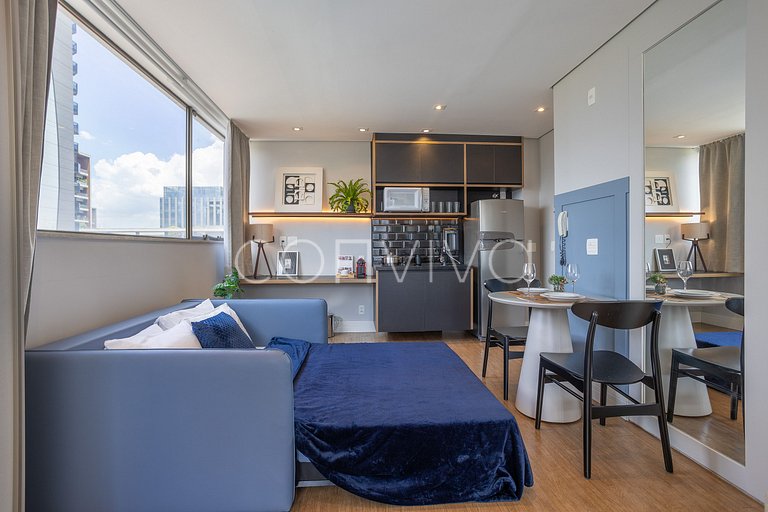 VNFL141 14º c/ vista livre | Vila Olímpia | Vaga