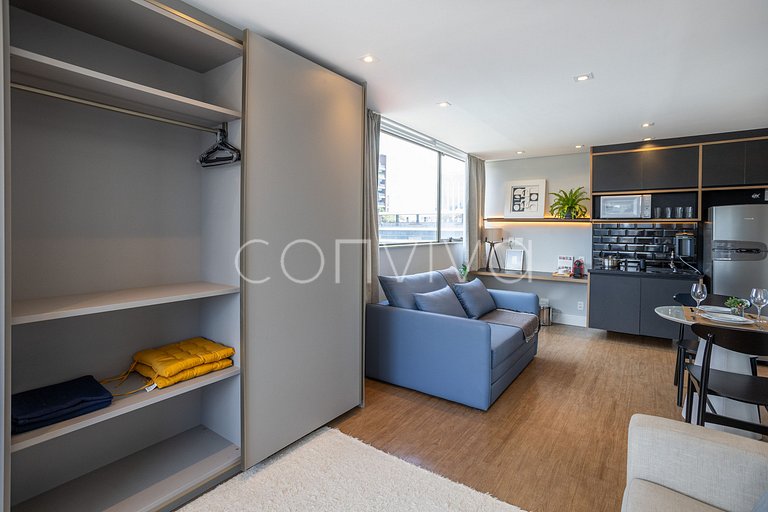 VNFL141 14º c/ vista livre | Vila Olímpia | Vaga