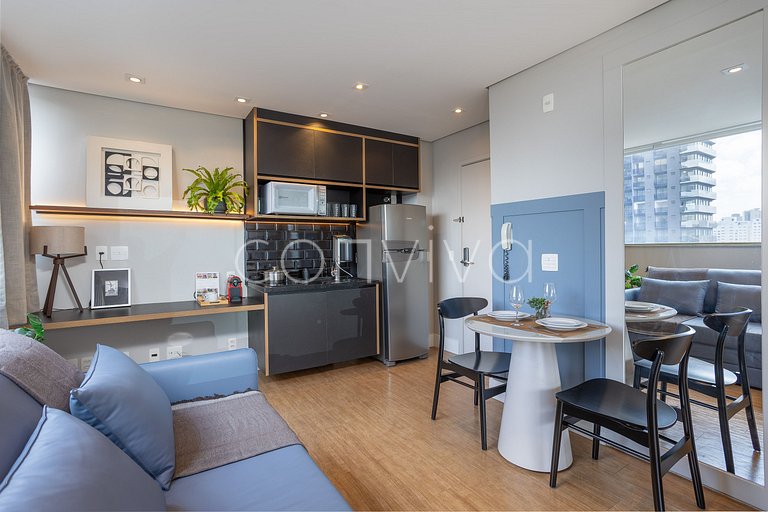 VNFL141 14º c/ vista livre | Vila Olímpia | Vaga