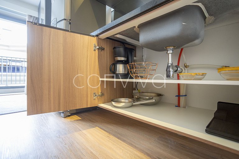 VP0309 Studio encantador em Pinheiros