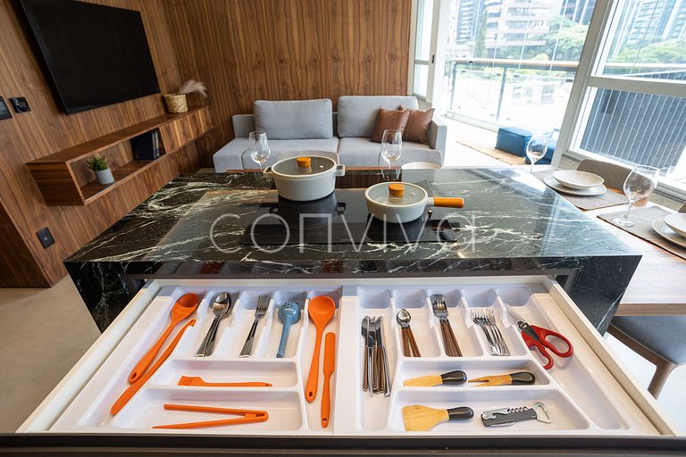 FLT052 Apartamento exclusivo da Vila Olímpia