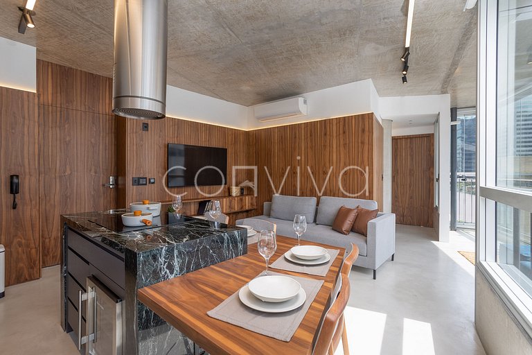 FLT052 Apartamento exclusivo da Vila Olímpia