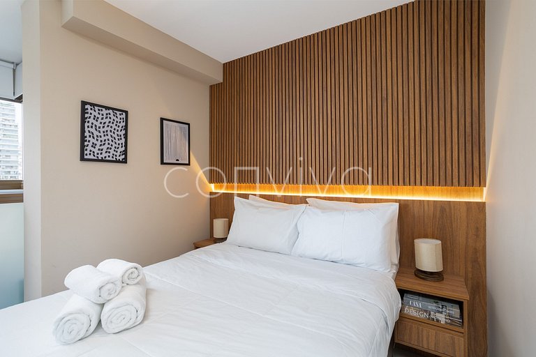 DOU1008 Itaim Bibi | Wifi | Piscina & Academia