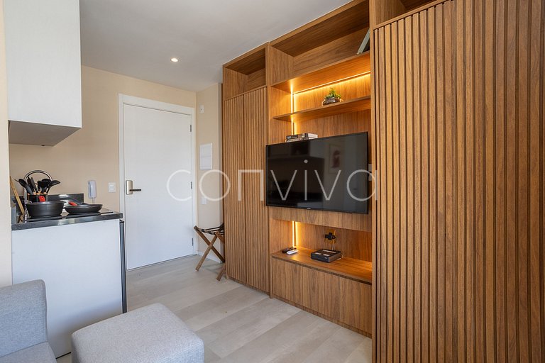 DOU1008 Itaim Bibi | Wifi | Piscina & Academia