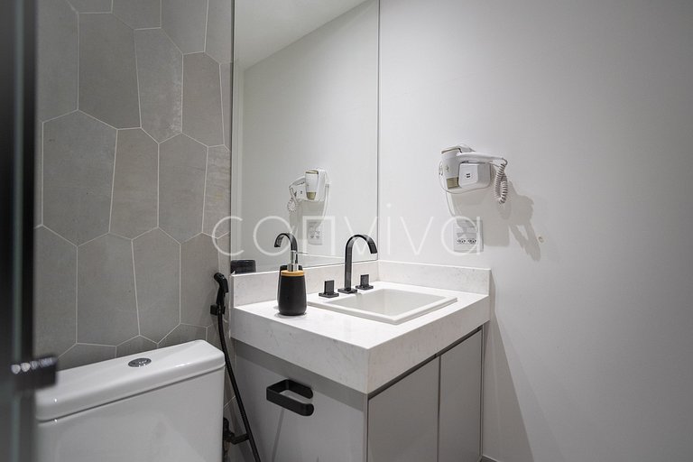 DOU1008 Itaim Bibi | Wifi | Piscina & Academia