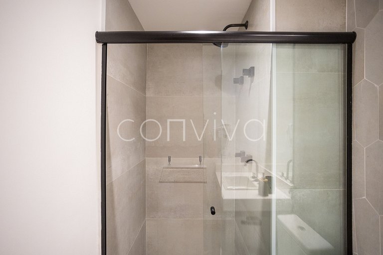 DOU1008 Vila Nova Conceição | Wifi | Piscina & Gym