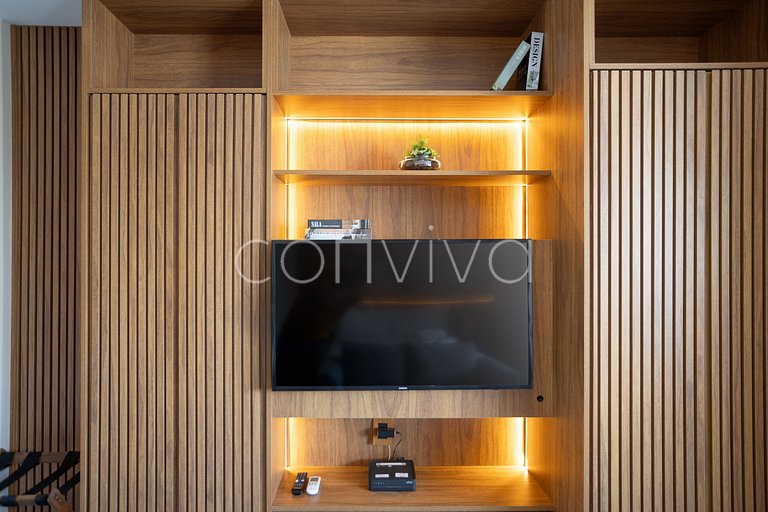 DOU1008 Itaim Bibi | Wifi | Piscina & Academia