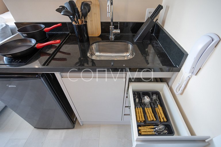 DOU1008 Itaim Bibi | Wifi | Piscina & Academia