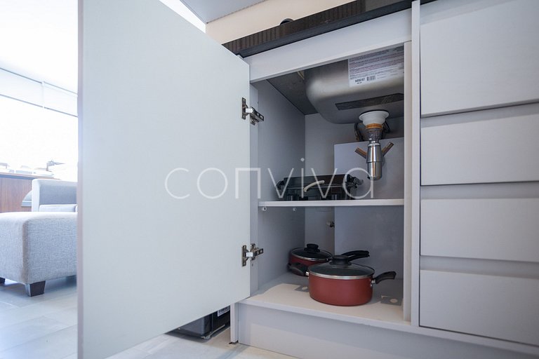 DOU1008 Itaim Bibi | Wifi | Piscina & Academia