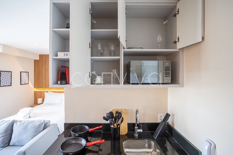 DOU1008 Itaim Bibi | Wifi | Piscina & Academia