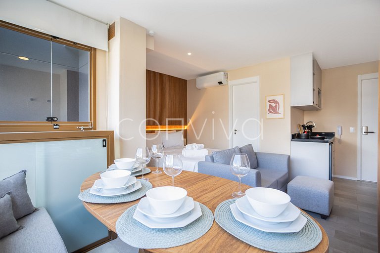 DOU1008 Itaim Bibi | Wifi | Piscina & Academia