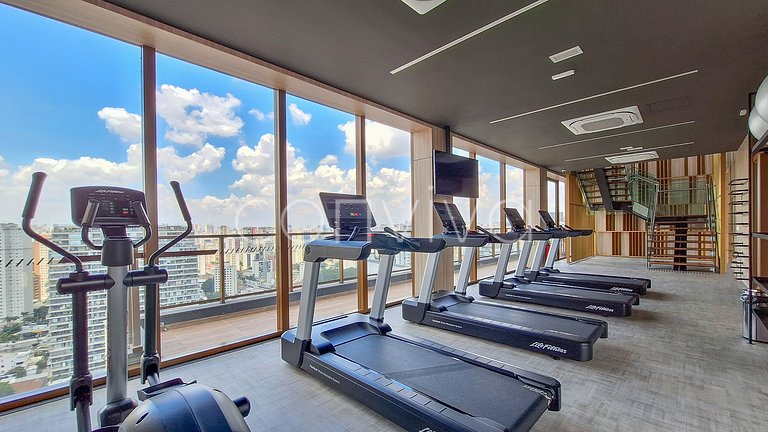 DOU1008 Itaim Bibi | Wifi | Piscina & Academia