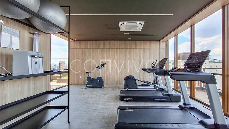 DOU1008 Vila Nova Conceição | Wifi | Piscina & Gym