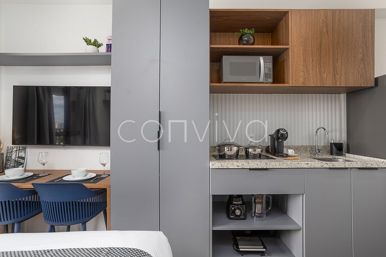 MY175 Apartamento novo próx ao metrô e shopping