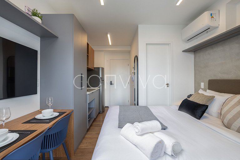 MY175 Apartamento novo próx ao metrô e shopping
