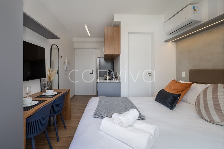 MY154 Studio a 450m do Shopping Ibirapuera
