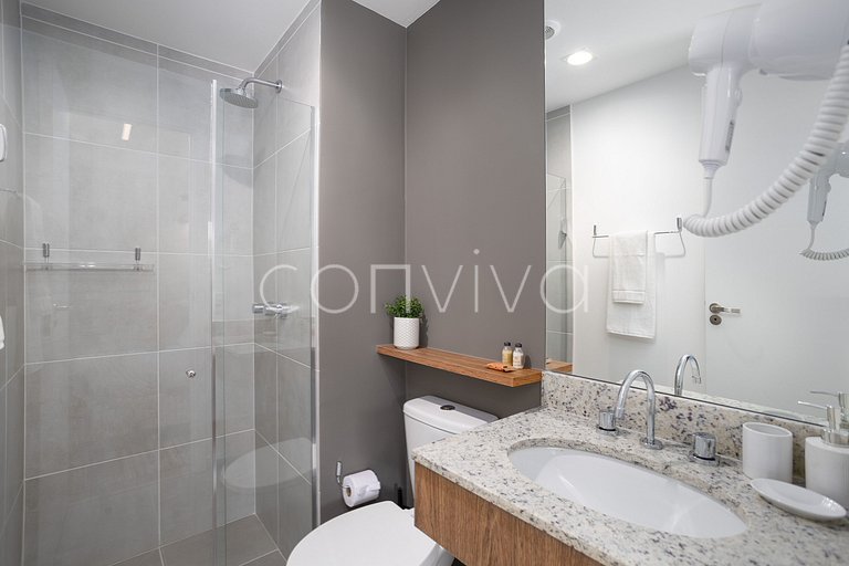 MY154 Estudio a 450 metros del Shopping Ibirapuera