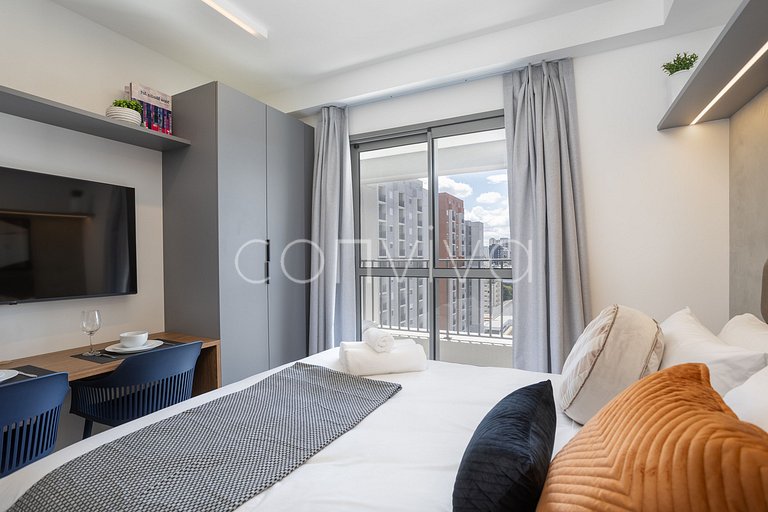 MY123 Cozy studio 290m from the metro